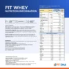 fitwhey-nutrition-information